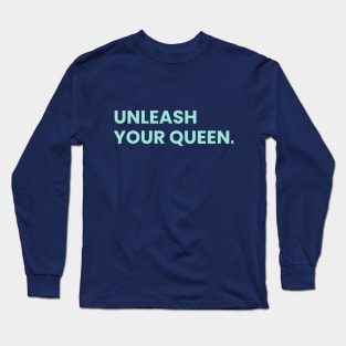 Unleash your Queen Women's Fitness T-shirt Long Sleeve T-Shirt